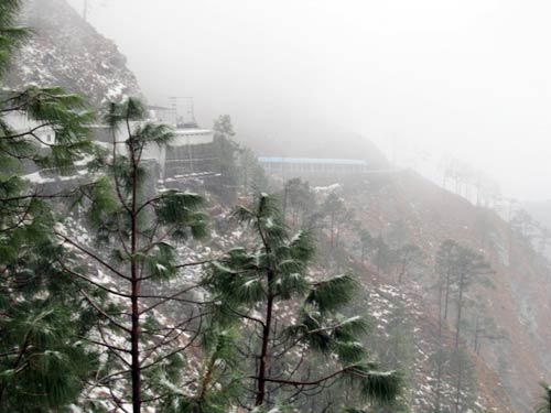 बर्फबारी के बीच 'जय माता दी' की गूंज | विशेष कवरेज