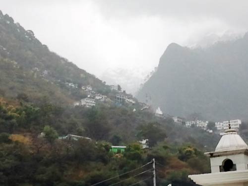 बर्फबारी के बीच 'जय माता दी' की गूंज | विशेष कवरेज