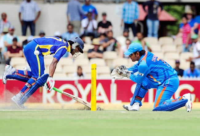 अंपायर की गलती से भारत-श्रीलंका मैच टाई