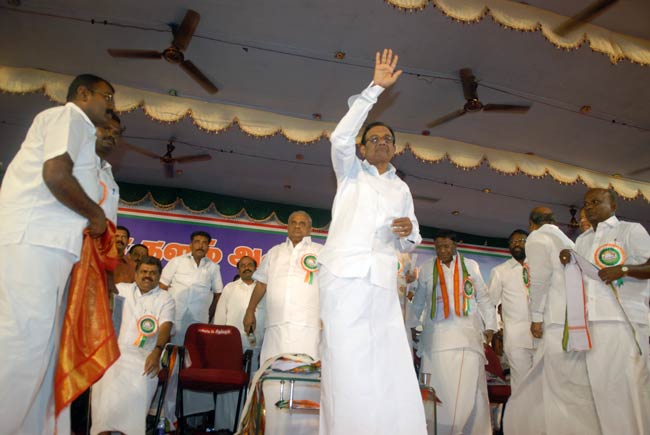 कुडानकुलम परमाणु परियोजना के समर्थन में कांग्रेस की रैली