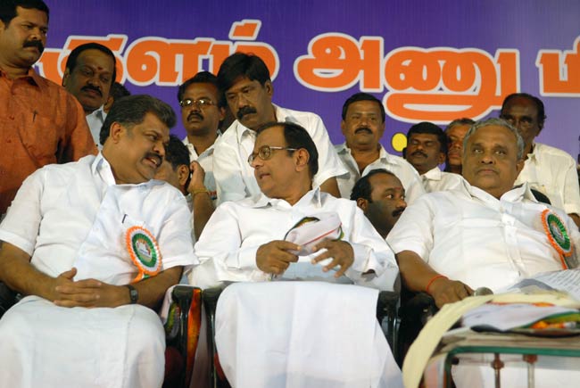 कुडानकुलम परमाणु परियोजना के समर्थन में कांग्रेस की रैली