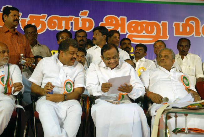 कुडानकुलम परमाणु परियोजना के समर्थन में कांग्रेस की रैली