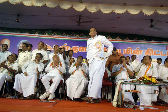 कुडानकुलम परमाणु परियोजना के समर्थन में कांग्रेस की रैली