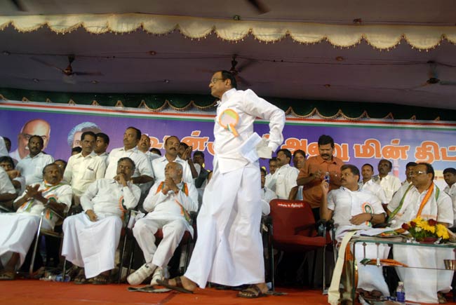 कुडानकुलम परमाणु परियोजना के समर्थन में कांग्रेस की रैली