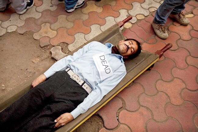 भूकंप की तैयारियों के लिए दिल्ली में मेगा मॉकड्रिल