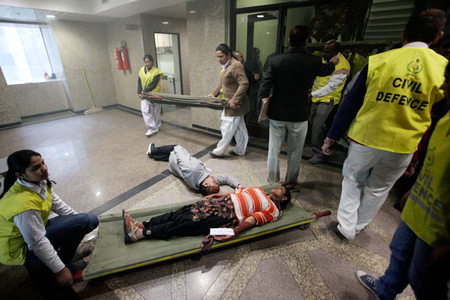 भूकंप की तैयारियों के लिए दिल्ली में मेगा मॉकड्रिल