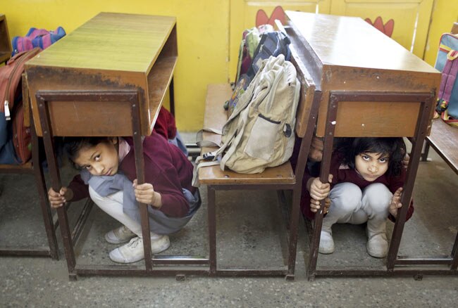 भूकंप की तैयारियों के लिए दिल्ली में मेगा मॉकड्रिल