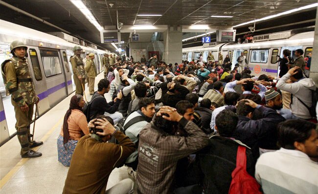 भूकंप की तैयारियों के लिए दिल्ली में मेगा मॉकड्रिल