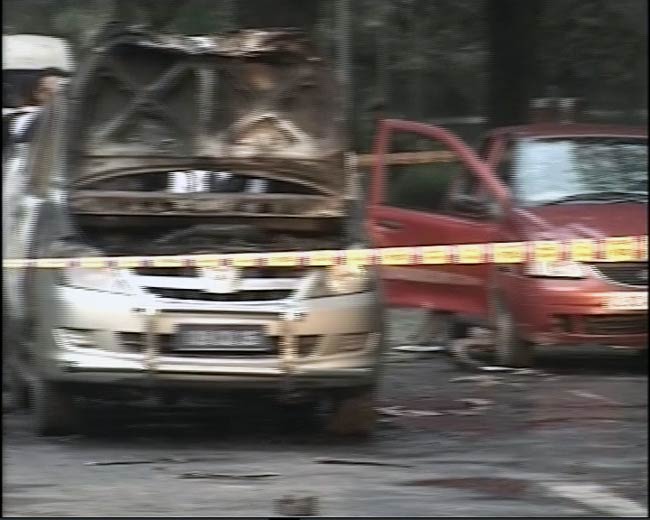 तस्‍वीरों में देखिए कैसे हुआ इजरायली दूतावास की कार में धमाका