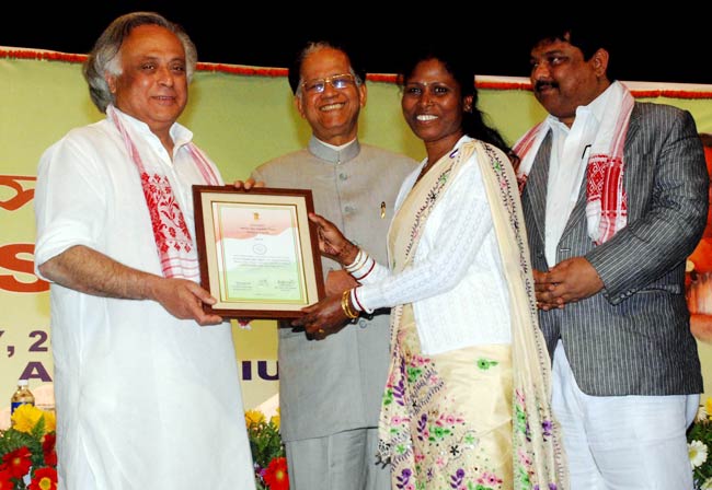 ग्राम उन्नयन सम्मेलन में जयराम रमेश