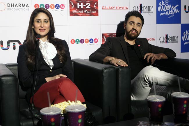 'एक मैं और एक तू' का प्रचार करते करीना व इमरान