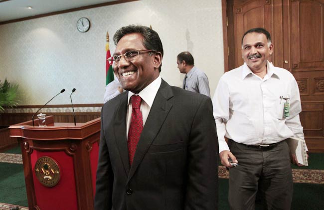 मालदीव में मोहम्मद नशीद के इस्तीफे के बाद हिंसा-प्रदर्शन