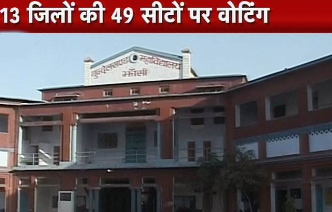 देखिए यूपी में पांचवे दौर के चुनाव की तस्‍वीरें