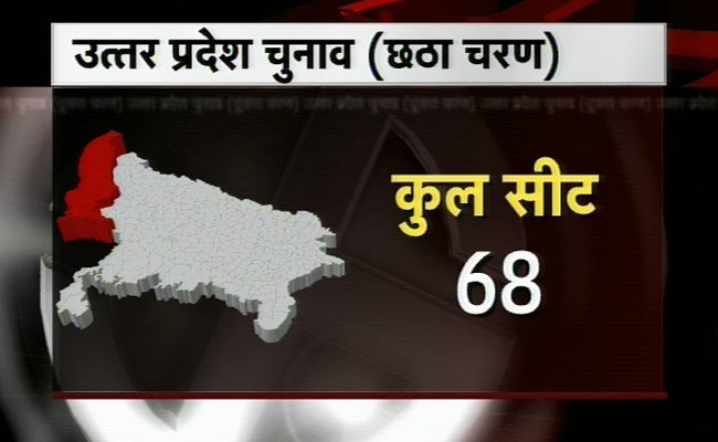 देखिए यूपी में छठे दौर की वोटिंग की तस्वीरें