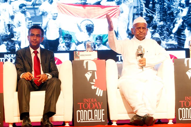 इंडिया टुडे कॉन्क्लेव 2012: अन्ना से आगाज