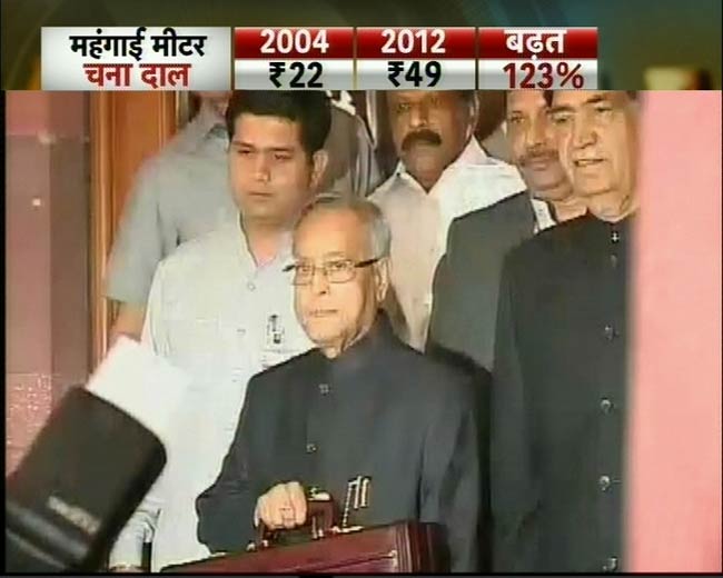 प्रणब दा ने पेश किया 2012-13 का बजट | बजट स्‍पेशल