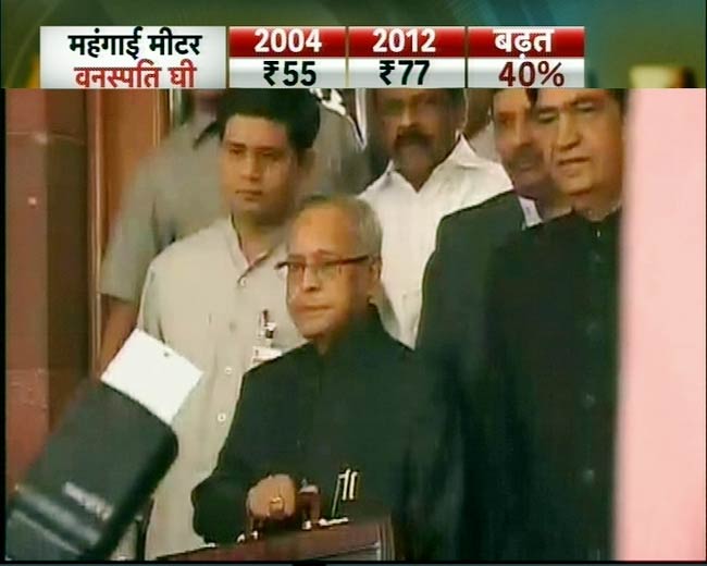 प्रणब दा ने पेश किया 2012-13 का बजट | बजट स्‍पेशल