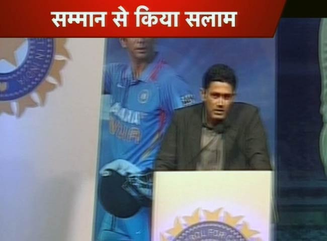 राहुल द्रविड़ को साथियों का 'सलाम' | अनदेखी तस्वीरें