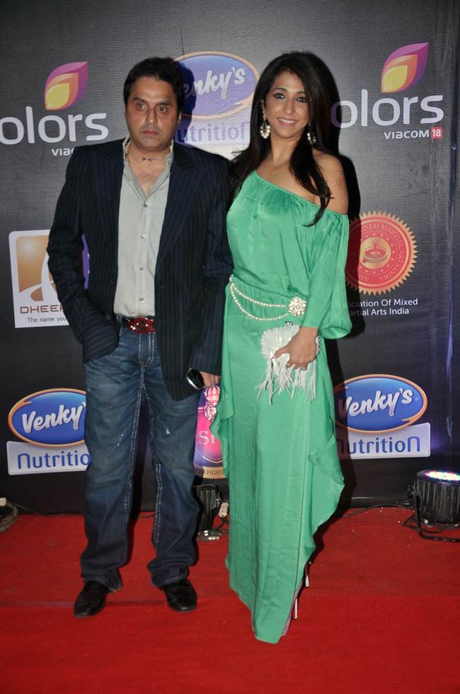 'सुपर फाइट लीग' लॉन्‍च में सितारे | सितारों की मस्‍ती