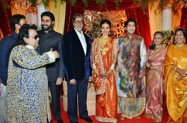 लाहिरी को सितारों ने दी शादी की बधाई | रितेश की शादी