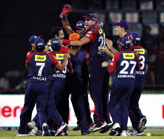 IPL-5: दिल्‍ली ने राजस्‍थान के जबड़े से छीनी जीत