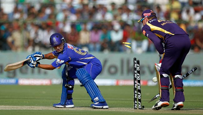 राजस्‍थान ने कोलकाता को 22 रन से हराया