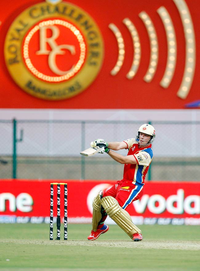 आईपीएल-5: बैंगलोर ने दिल्‍ली को 20 रनों से हराया