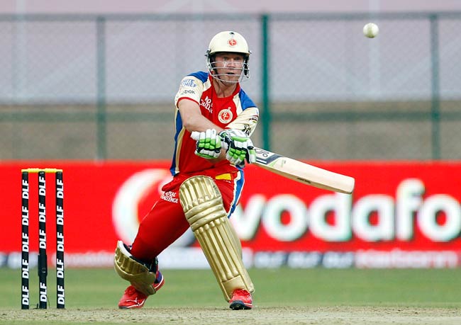 आईपीएल-5: बैंगलोर ने दिल्‍ली को 20 रनों से हराया