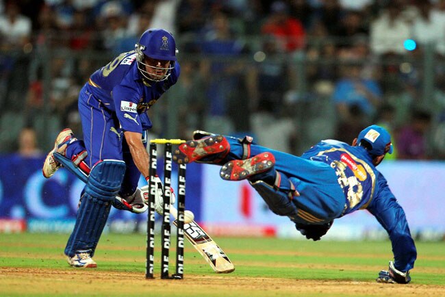 मुंबई का राजस्थान पर टूर्नामेंट की पहली हार का वार