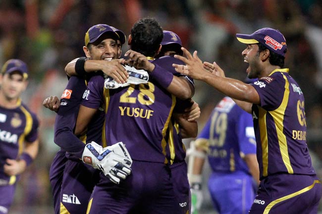 IPL 5: राजस्थान पर भारी पड़े कोलकाता के शेर