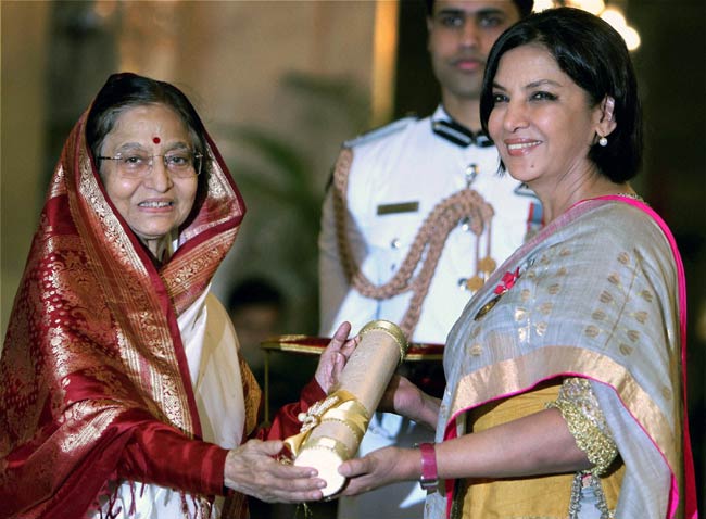 तस्वीरों में देखें पद्म अवार्ड समारोह 2012 | अनदेखी तस्‍वीरें