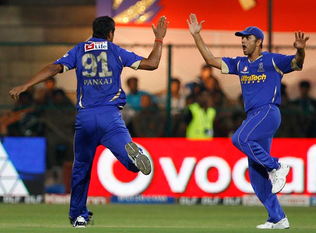 राजस्‍थान ने बैंगलोर को 59 रनों से हराया