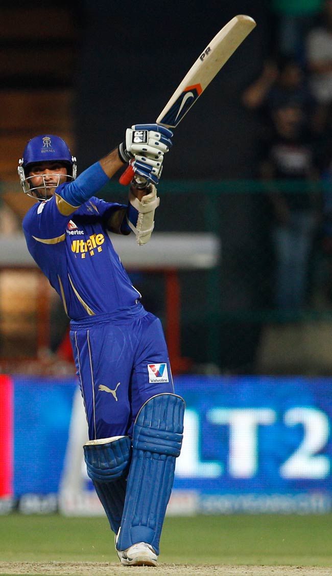 राजस्‍थान ने बैंगलोर को 59 रनों से हराया