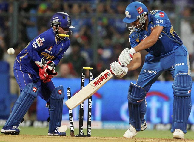 मुंबई का राजस्थान पर टूर्नामेंट की पहली हार का वार