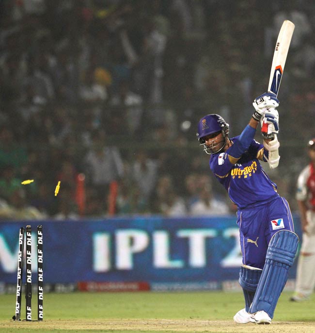 आईपीएल-5: रहाणे-कूपर ने दिलाई राजस्थान को जीत