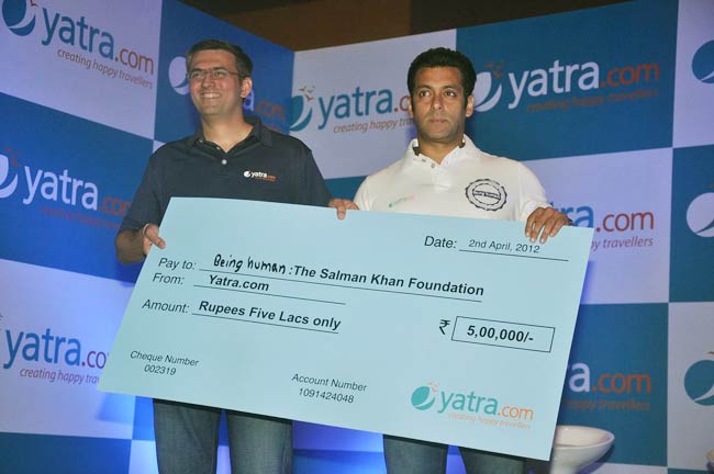 यात्रा डॉट कॉम से जुड़े सलमान खान | सलमान पर विशेष