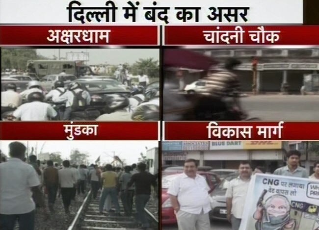 महंगे पेट्रोल के खिलाफ भारत बंद की तस्वीरें | पढ़ें