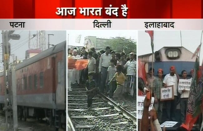 महंगे पेट्रोल के खिलाफ भारत बंद की तस्वीरें | पढ़ें