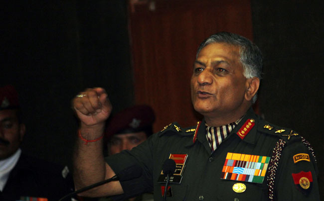 तस्वीरों में देखिये जनरल वी के सिंह का जीवन