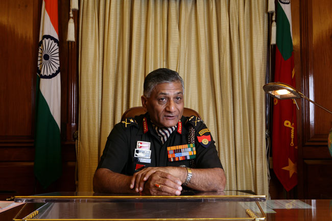 तस्वीरों में देखिये जनरल वी के सिंह का जीवन