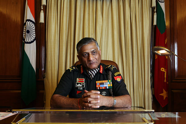 तस्वीरों में देखिये जनरल वी के सिंह का जीवन