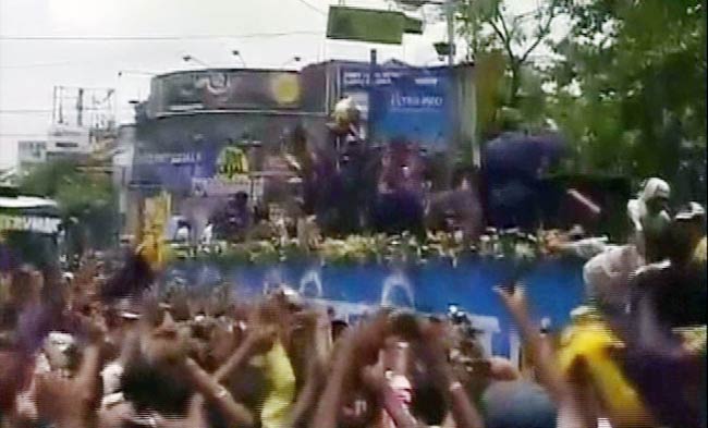 चैंपियन केकेआर का भव्य स्वागत | कैसे जीता KKR