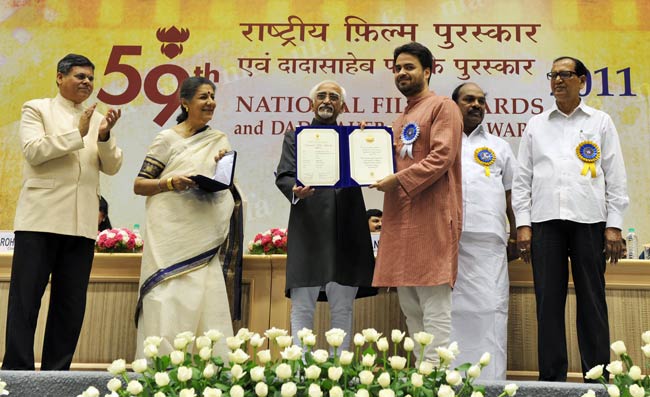 59वां राष्‍ट्रीय फिल्‍म पुरस्‍कार समारोह...  | विद्या की अदायें