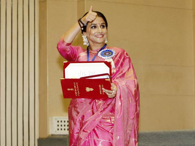 59वां राष्‍ट्रीय फिल्‍म पुरस्‍कार समारोह...  | विद्या की अदायें