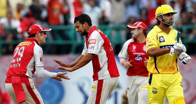 'चैंपियन चेन्‍नई' को पंजाब ने धो डाला