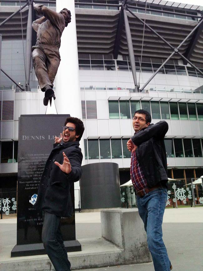 एमसीजी में 'तेरी मेरी कहानी' की स्टारकास्ट | Ooops