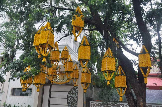 ईशा और भरत तख्‍तानी की शादी की तस्‍वीरें |  संगीत समारोह