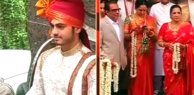 ईशा और भरत तख्‍तानी की शादी की तस्‍वीरें |  संगीत समारोह