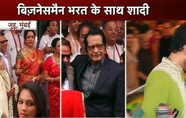 ईशा और भरत तख्‍तानी की शादी की तस्‍वीरें |  संगीत समारोह