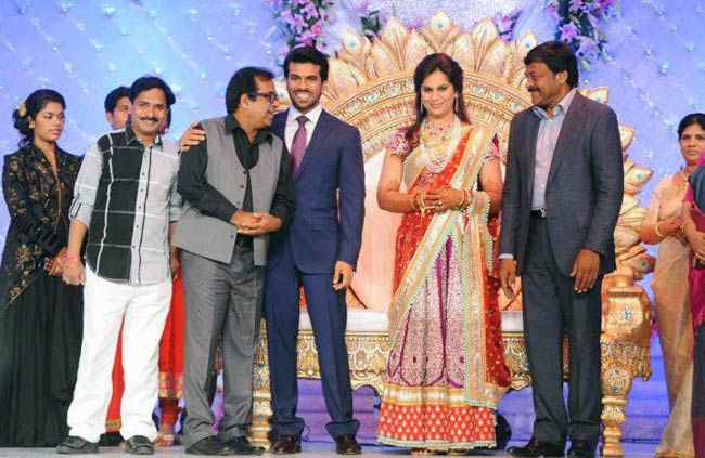 चिरंजीवी के बेटे रामचरन तेजा की शादी का एलबम